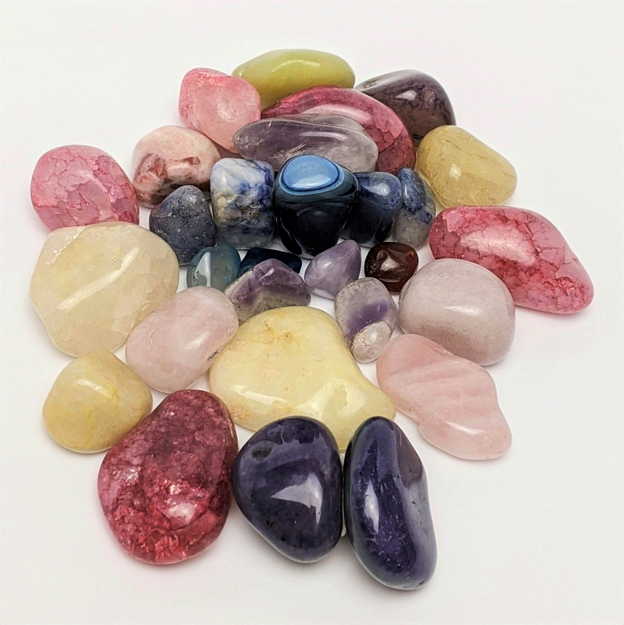 Images of mixed health gems